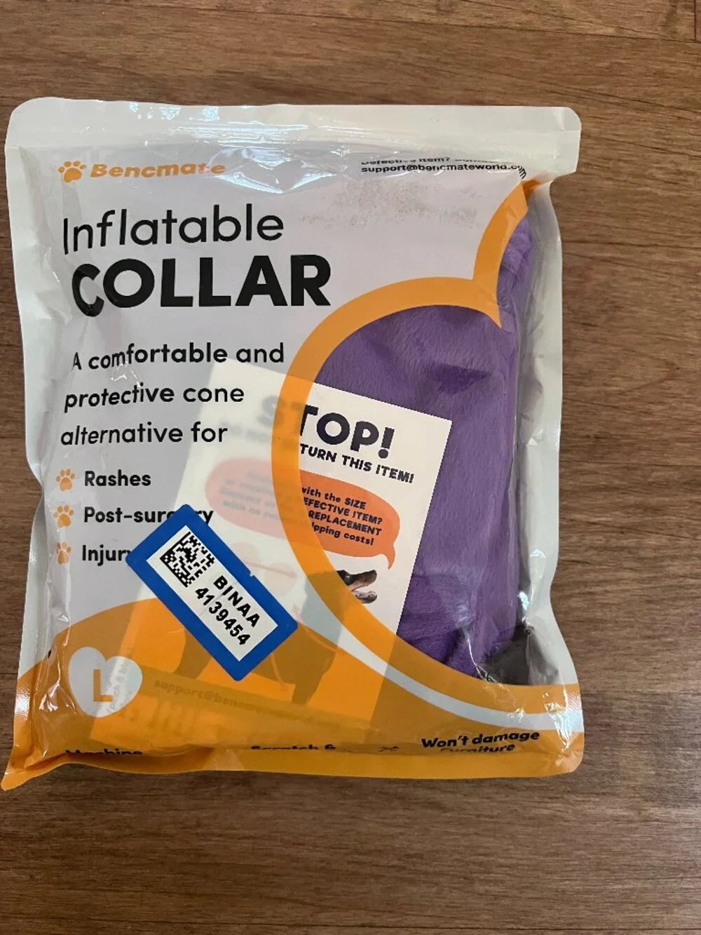 Bencmate Inflatable Collar - Picture 1 of 2